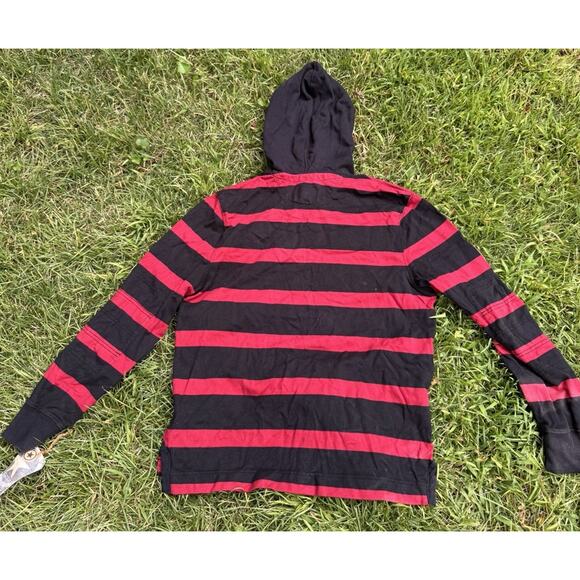 Converse One Star Mens Pullover Freddie Krueger Cotton Hoodie Stripe Medium NWT - Picture 8 of 10